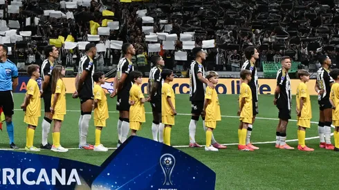 Jogadores do Atlético-MG em partida da Sul-Americana. (Photo by Pedro Vilela/Getty Images)