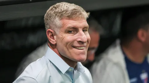 Palermo durante confronto contra o Atlético-MG no Brasileirão de 2025.