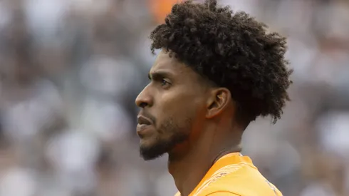 Hugo Souza jogador do Corinthians durante partida contra o Gremio no estadio Arena Corinthians pelo campeonato Brasileiro A 2025.