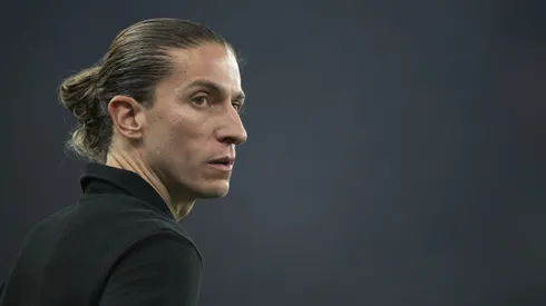 Filipe Luís, técnico do Flamengo. Foto: Jorge Rodrigues/AGIF