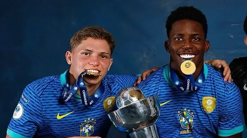 Dell e Ruan Pablo, jogadores do Bahia. Foto: Divulgação/Bahia.