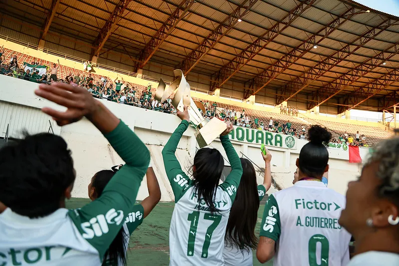 Palmeiras é o primeiro grande da capital paulista a conquistar a Copa do Brasil Feminina - Foto: Rebeca Reis/Staff Images Woman/CBF