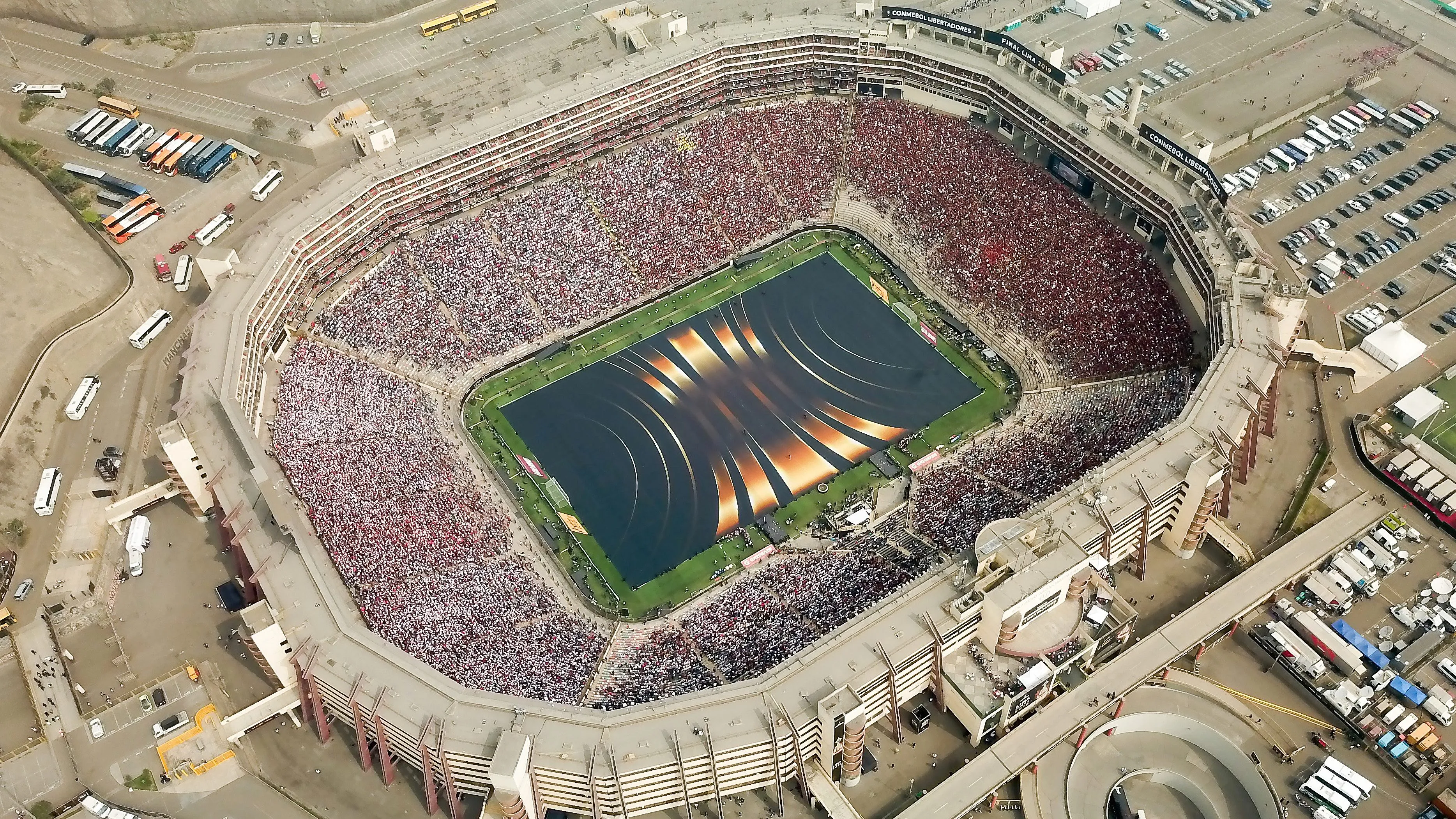 Estádio Monumental de Lima, palco da grande final da Copa Libertadores 2025. (Photo by Marcos Reategui/Getty Images)