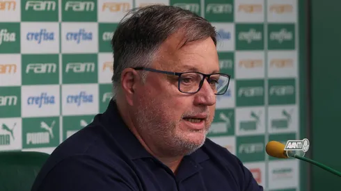 Anderson Barros, diretor de futebol do Palmeiras. Foto: Cesar Greco/Palmeiras