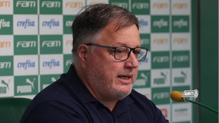 Anderson Barros, diretor de futebol do Palmeiras. Foto: Cesar Greco/Palmeiras