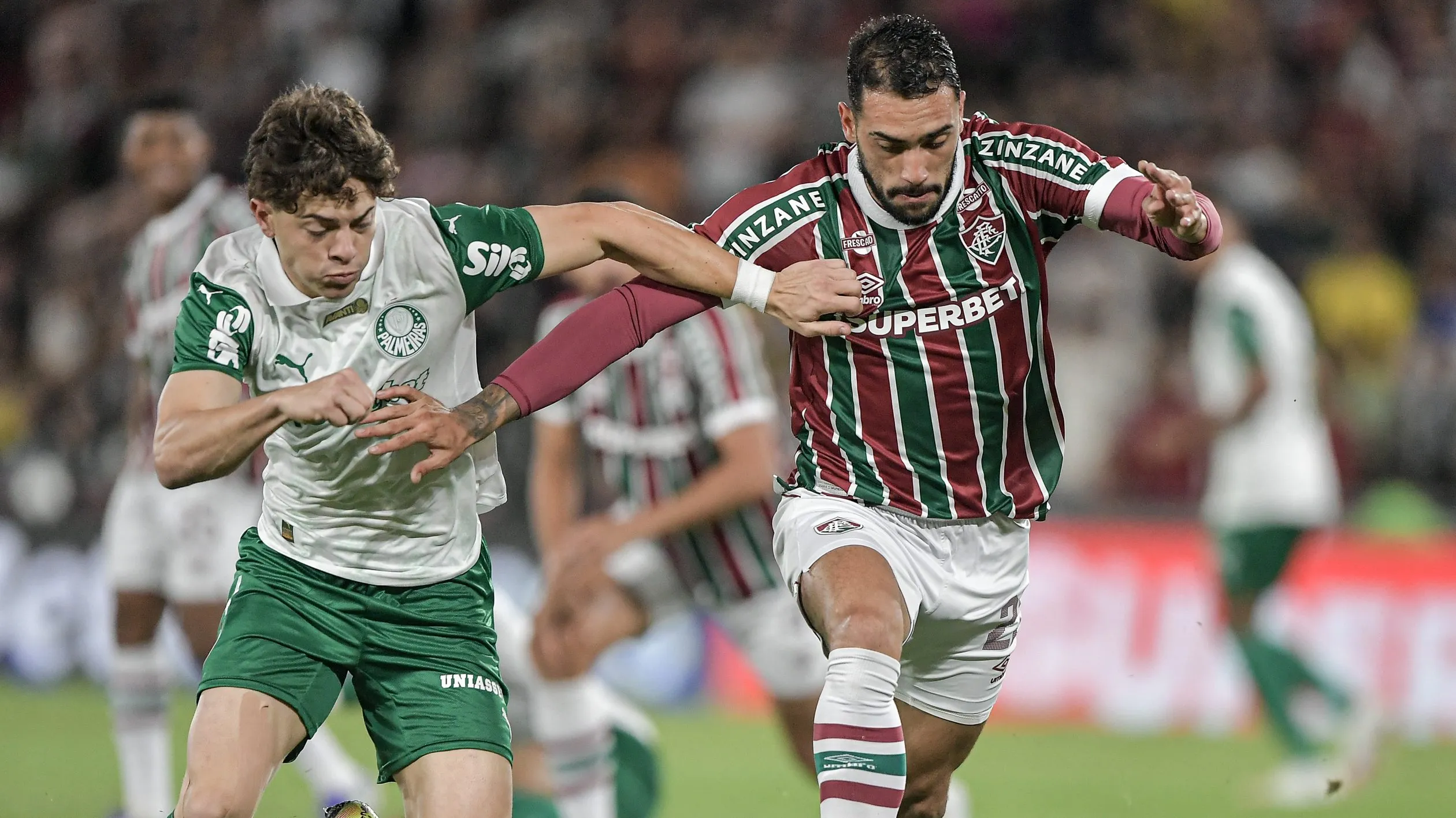 IA crê em vitória do Verdão – Foto: Thiago Ribeiro/AGIF.