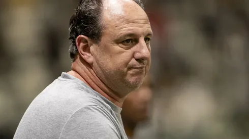 Rogerio Ceni tecnico do Bahia durante partida contra o Atletico-MG no estadio Arena MRV pelo campeonato Brasileiro A 2025. Foto: Fernando Moreno/AGIF