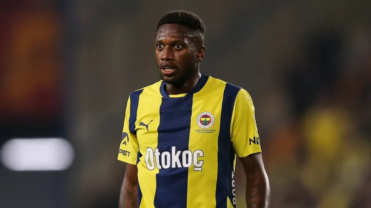 Fred of Fenerbahce looks on during the Turkish Super big match between Fenerbahce and Galatasaray at Ulker Stadium on September 21, 2024 in Istanbul, Turkey. (Photo by Ahmad Mora/Getty Images)