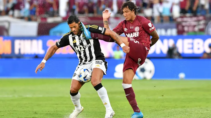 Hulk em Lanús x Atlético-MG pela final da Sul-Americana 2025. Foto: Christian Alvarenga/Getty Images