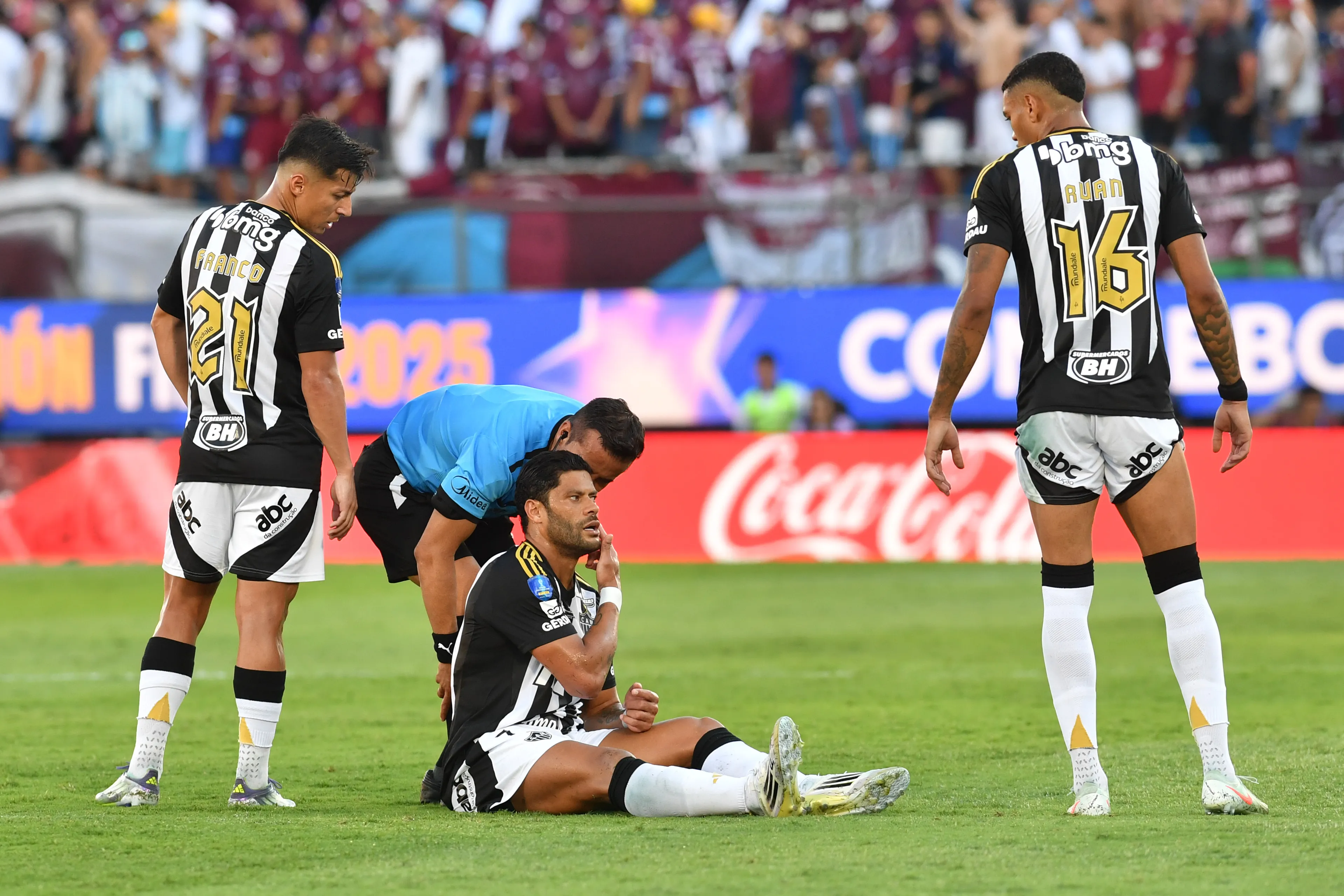 Lanús x Atlético-MG pela Sul-Americana 2025 (Photo by Christian Alvarenga/Getty Images)