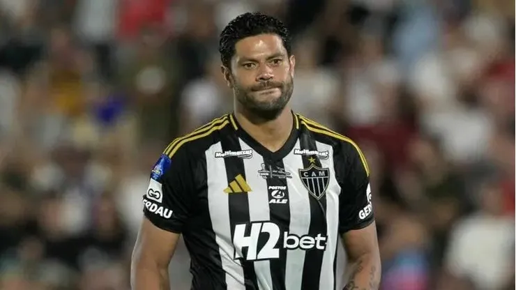 Hulk em final da Sul-Americana pelo Atlético-MG. Foto: Juan Mabromata/AFP