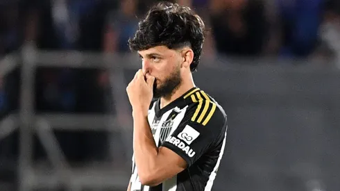 Biel lamenta vice do Atlético-MG na Sul-Americana. Foto: Christian Alvarenga/Getty Images