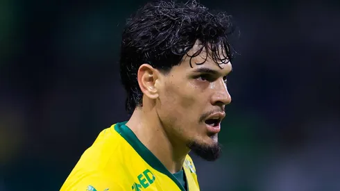 Gustavo Gómez, capitão do Palmeiras, ainda acredita no título do Brasileirão