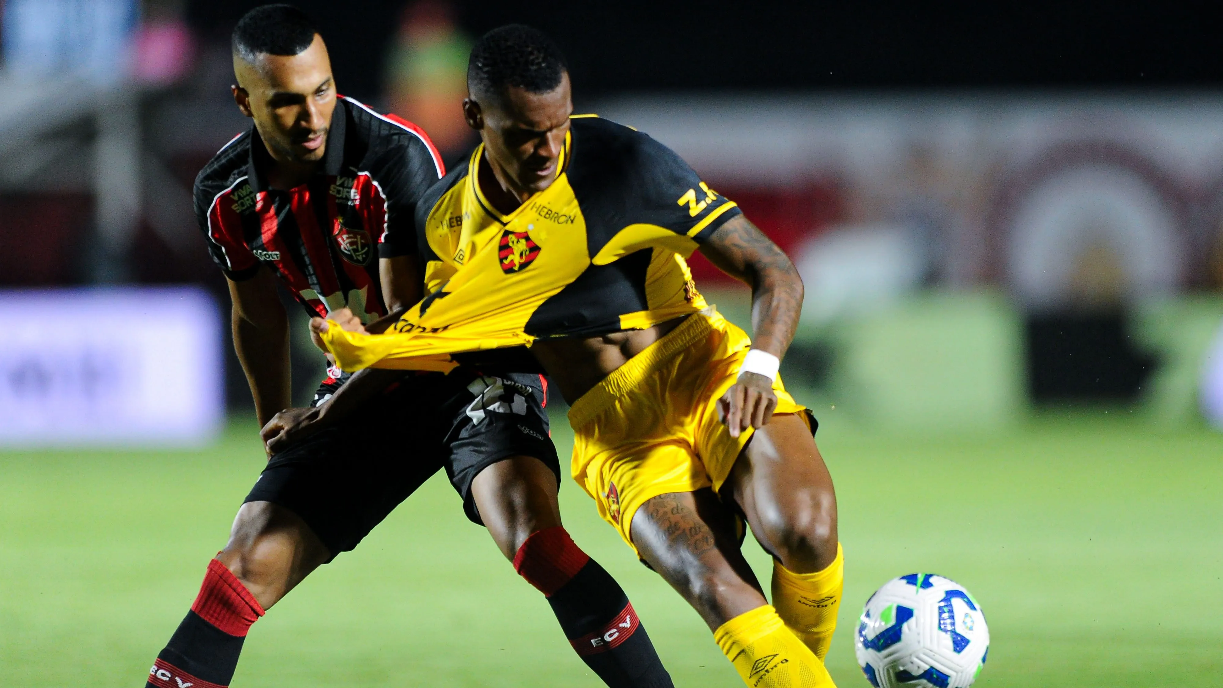 Sport x Vitória. Foto: Jhony Pinho/AGIF
