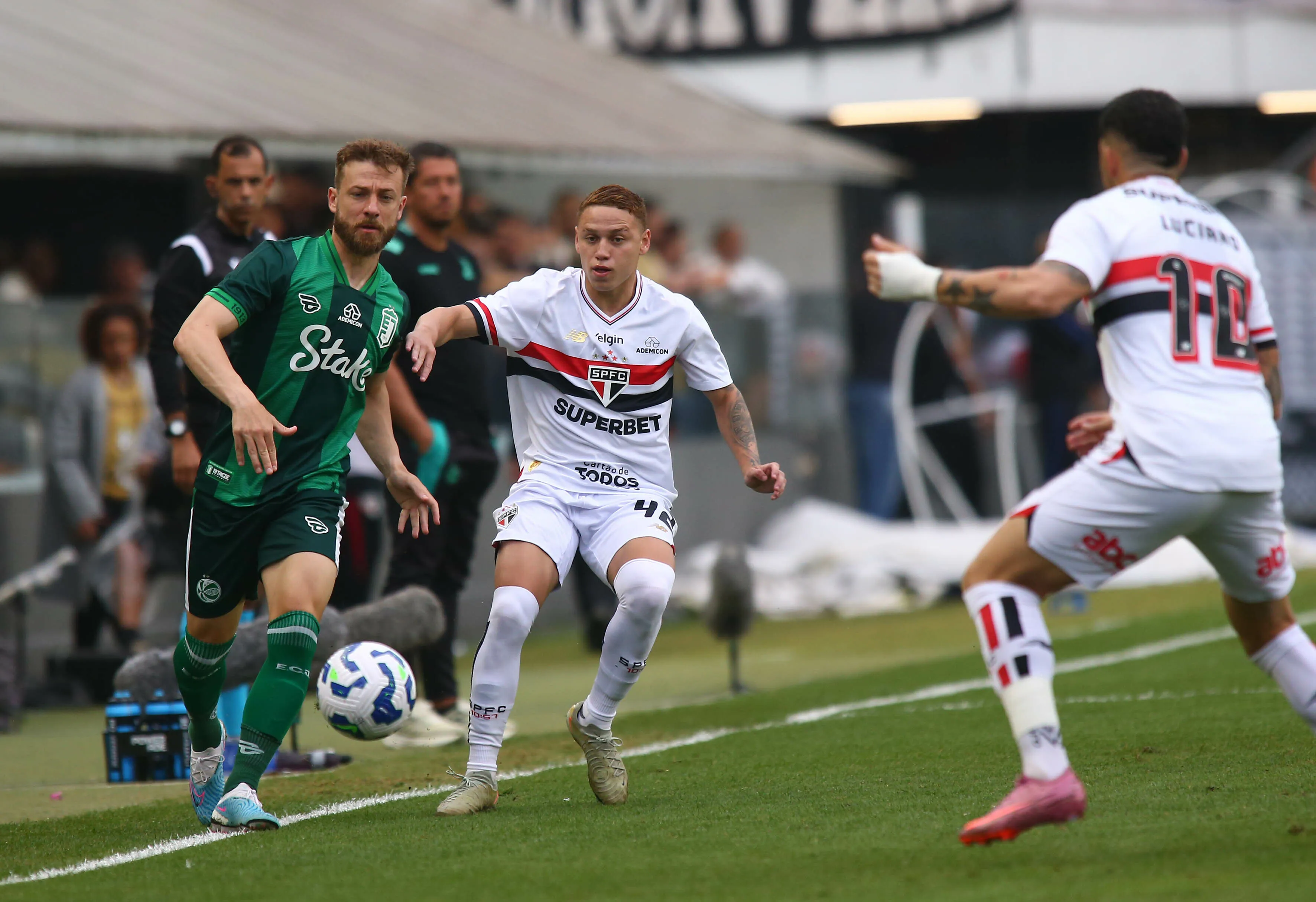 São Paulo x Juventude pelo Campeonato Brasileiro 2025. Foto: Mauricio De Souza/AGIF