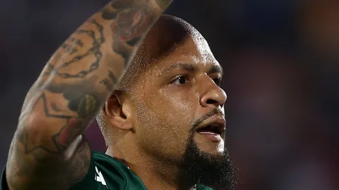 Felipe Melo pelo Palmeiras na final da Libertadores 2021. (Photo by Ernesto Ryan/Getty Images)