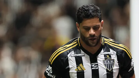 Hulk jogador do Atletico-MG lamenta durante partida contra o Cruzeiro no estadio Arena MRV pelo campeonato Brasileiro A 2025. Foto: Gilson Lobo/AGIF