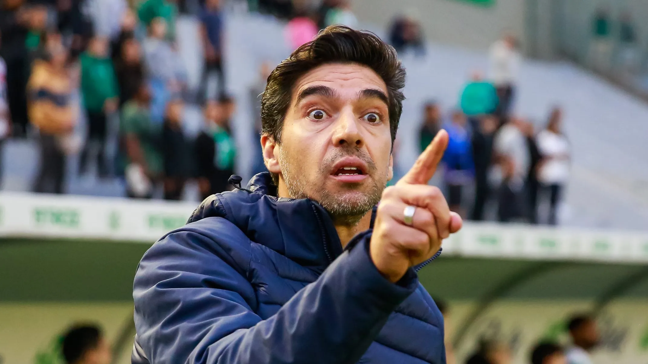 Abel Ferreira, técnico do Palmeiras. Foto: Luiz Erbes/AGIF
