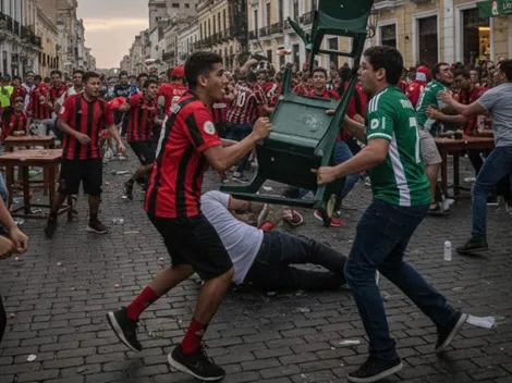 Torcedores do Flamengo e Palmeiras brigam em Lima