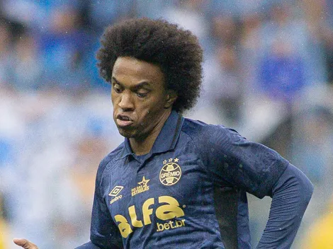 Willian estará à disposição para Grêmio x Palmeiras pelo Brasileirão