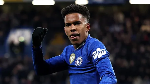 Estêvão em campo pelo Chelsea. (Photo by Justin Setterfield/Getty Images)