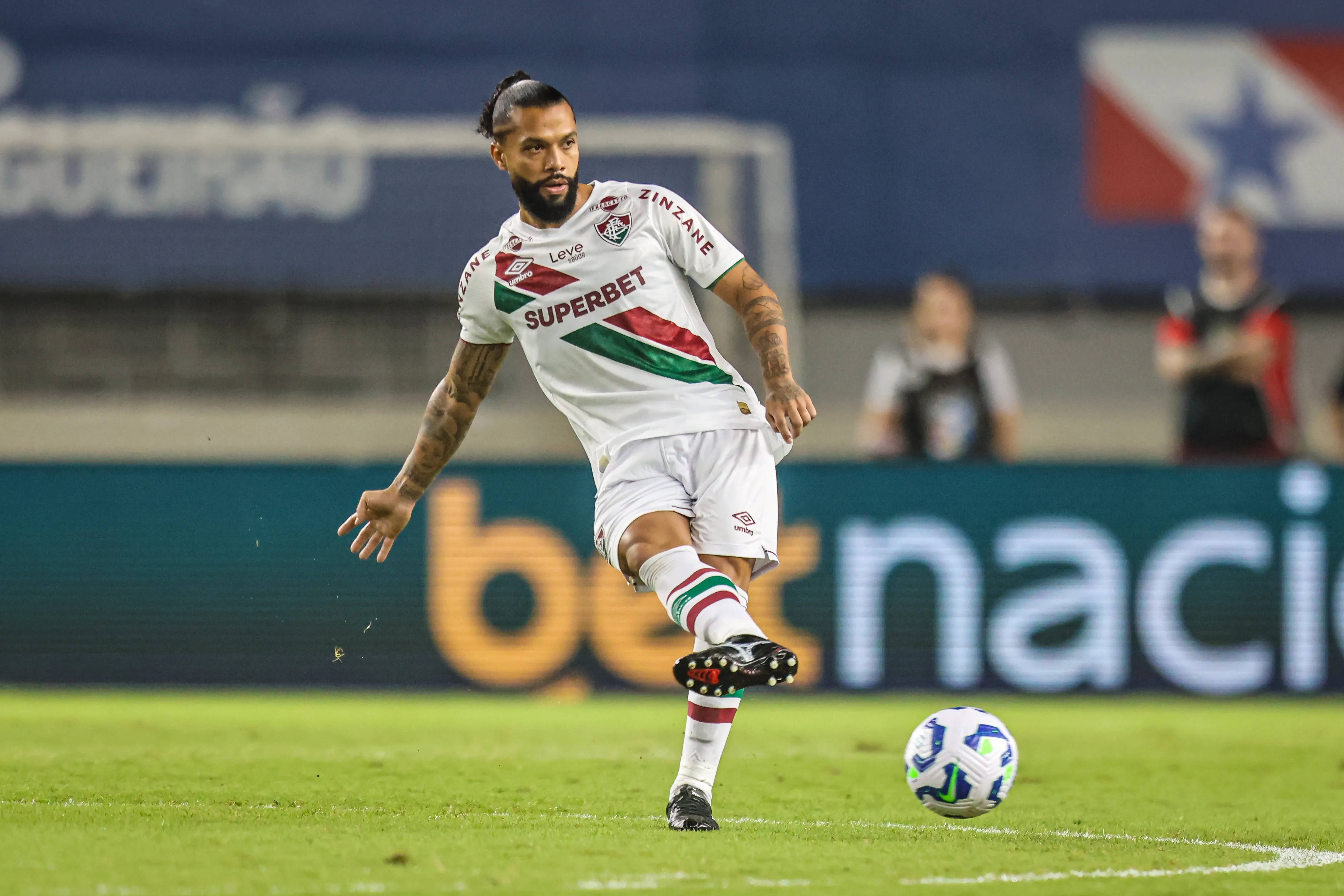 Otavio jogador do Fluminense durante partida contra o Aguia de Maraba no estadio Mangueirao pelo campeonato Copa Do Brasil 2025. Foto: Fernando Torres/AGIF