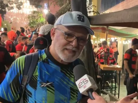 Torcedor do Botafogo é flagrado em festa do Flamengo em Lima