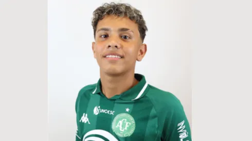 Jean Lucas, jóia da base da Chapecoense. Foto: Divulgação Chapecoense