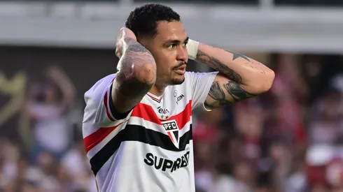 Luciano, atacante do São Paulo. Foto: Jota Erre/AGIF