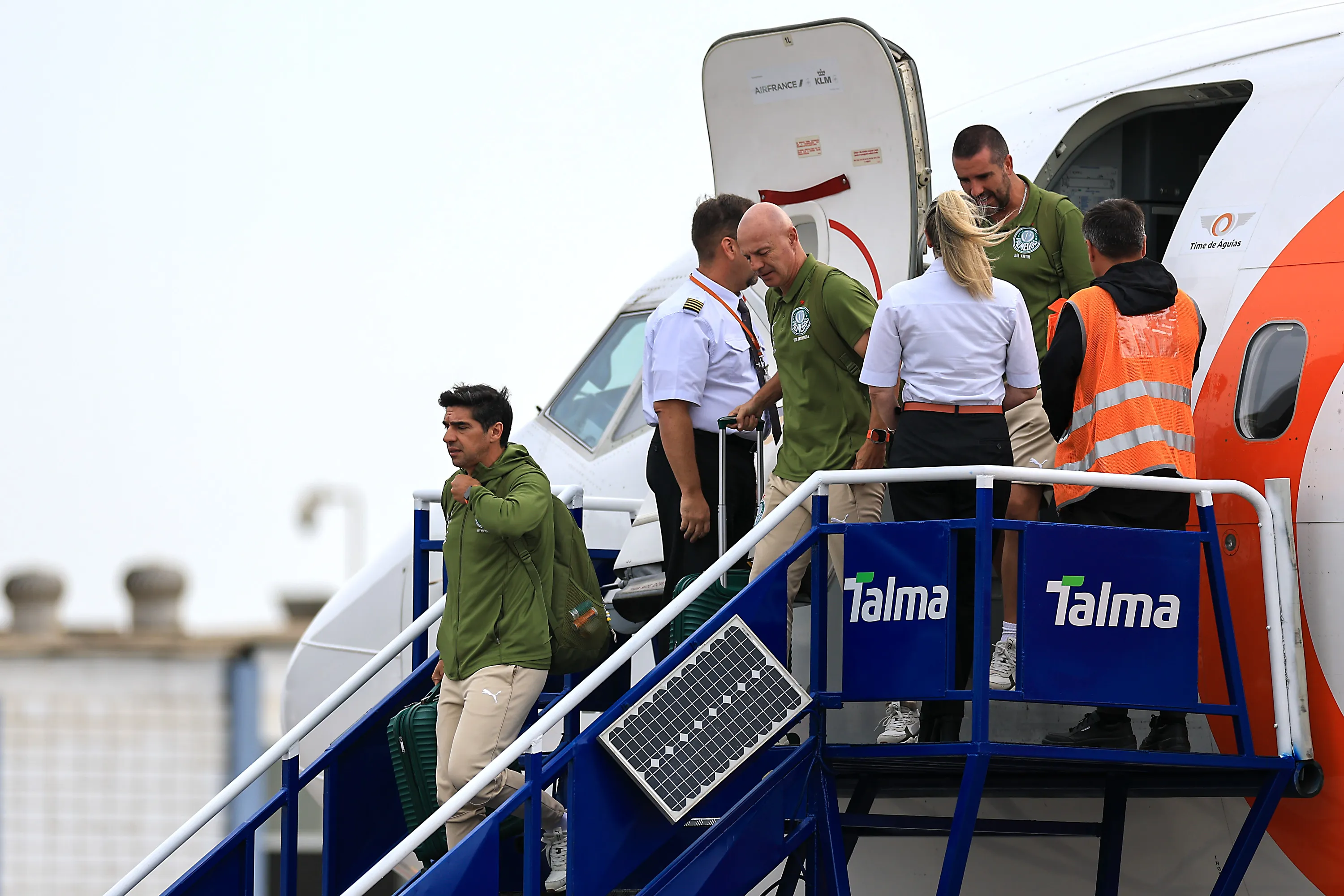 Palmeiras desembarca em Lima para a final da Libertadores. (Photo by Buda Mendes/Getty Images)