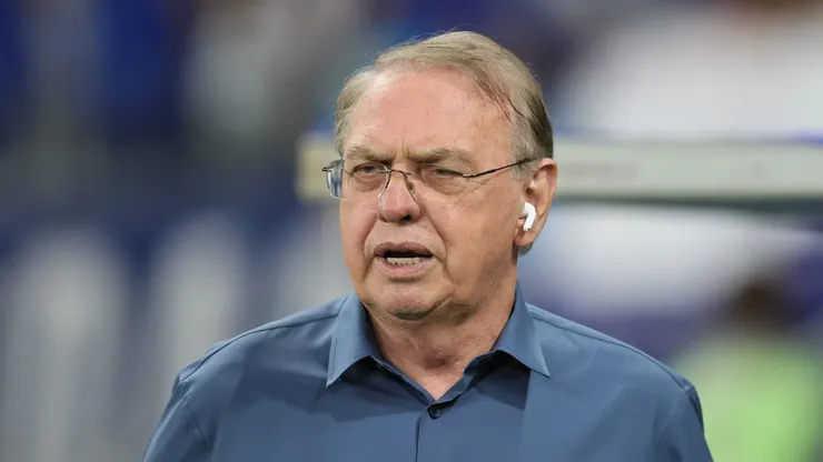 MG - BELO HORIZONTE - 23/11/2025 - BRASILEIRO A 2025, CRUZEIRO X CORINTHIANS - Osmar Stabile Presidente do Corinthians durante partida contra o Cruzeiro no estadio Mineirao pelo campeonato Brasileiro A 2025. Foto: Gilson Lobo/AGIF