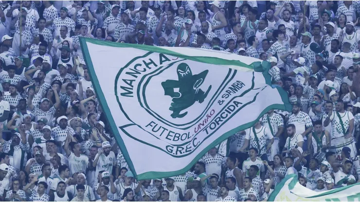 Torcedores do Palmeiras no Allianz Parque. (Photo by Alexandre Schneider/Getty Images)
