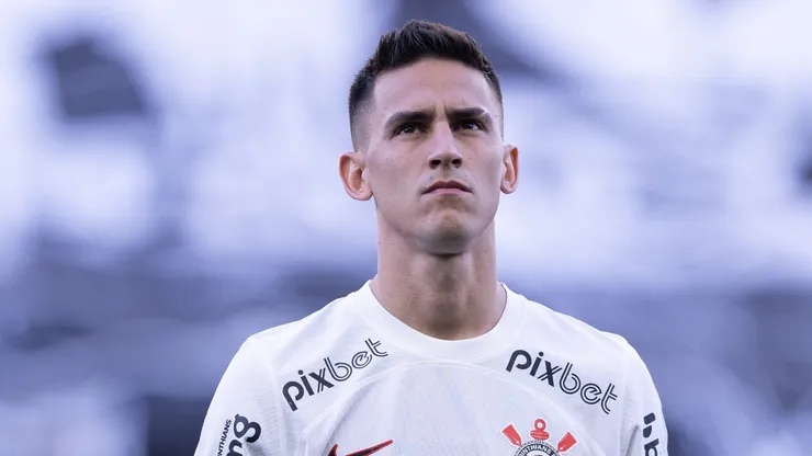 SP - SAO PAULO - 15/07/2023 - COPA DO BRASIL 2023, CORINTHIANS X AMERICA-MG - Matias Rojas jogador do Corinthians durante partida contra o America-MG no estadio Arena Corinthians pelo campeonato Copa do Brasil 2023. Foto: Ettore Chiereguini/AGIF