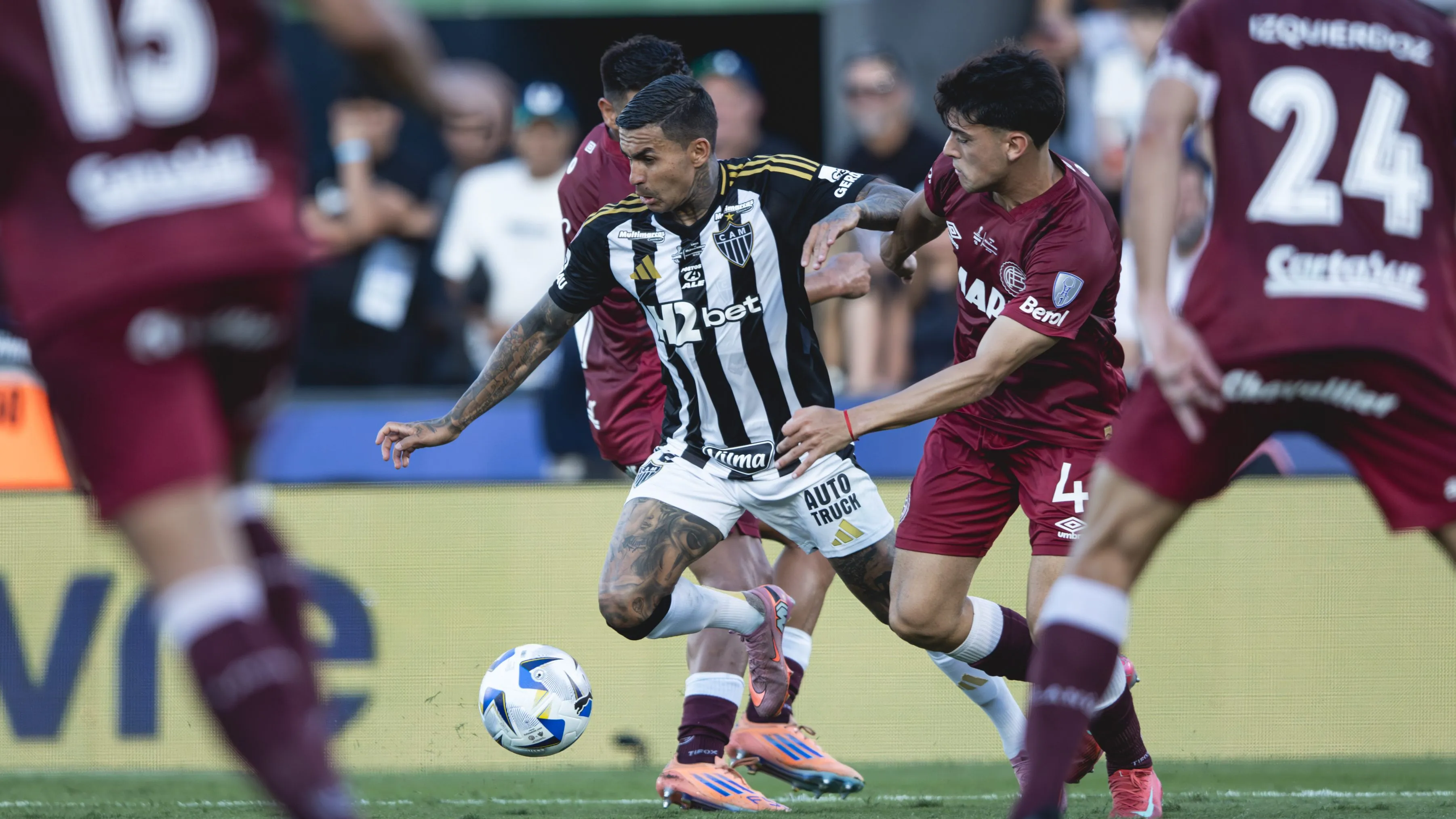 Galo x Lanús. Foto: Pedro Souza / Atlético