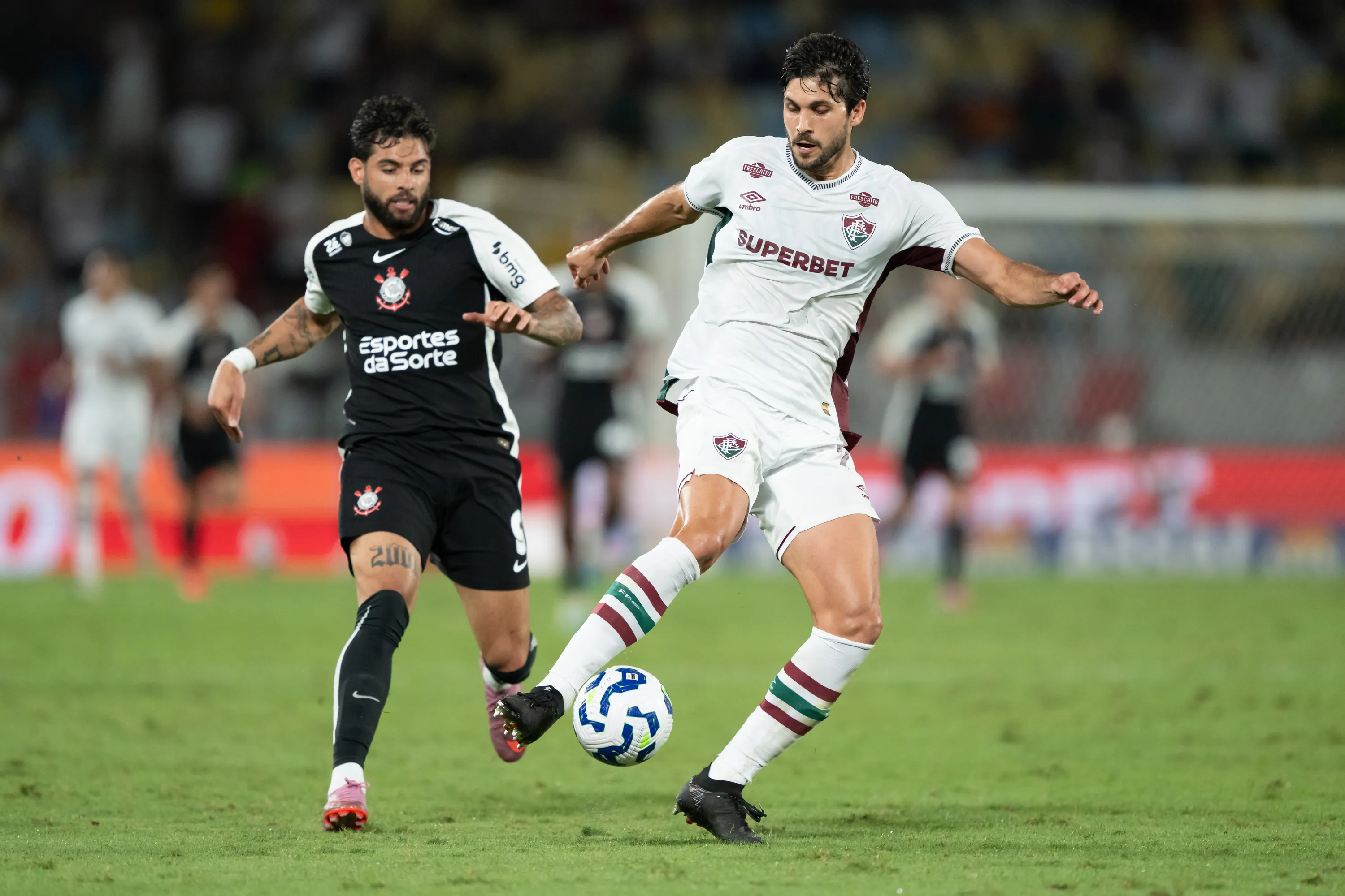 Igor Rabello jogador do Fluminense durante partida contra o Corinthians – Foto: Jorge Rodrigues/AGIF