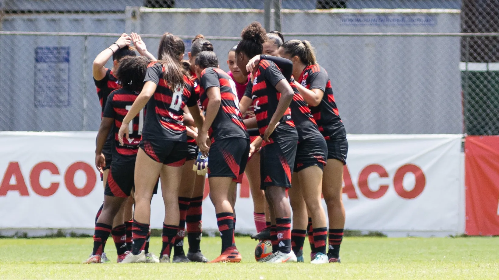 Atual elenco sub-20 do Flamengo - Foto: Mariana Sá/Flamengo
