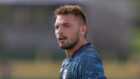 Gabriel Grando, goleiro do Grêmio. Foto: Liamara Polli/AGIF