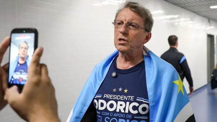 Odorico Roman, novo presidente do Grêmio. FOTO: ANGELO PIERETTI/GRÊMIO FBPA