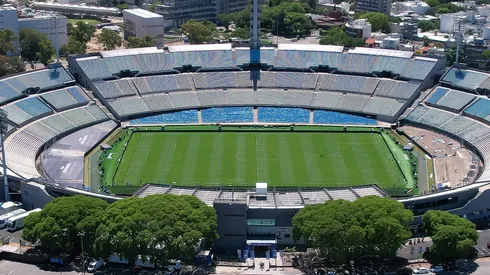 Visão aérea do Estádio Centenário. (Photo by Buda Mendes/Getty Images)