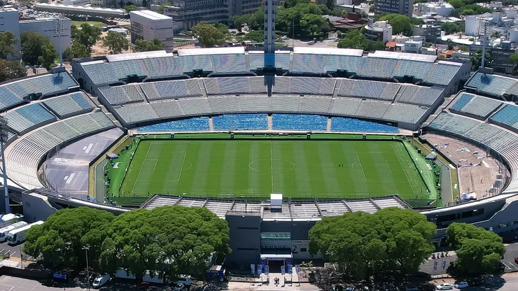 Visão aérea do Estádio Centenário. (Photo by Buda Mendes/Getty Images)