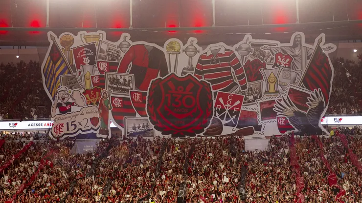 Torcida do Flamengo no Maracanã. Foto: Adriano Fontes/Flamengo