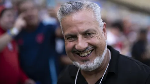 José Boto diretor de futebol do Flamengo antes da partida contra o Fluminense no estádio Maracanã pelo campeonato Carioca 2025. Foto: Jorge Rodrigues/AGIF