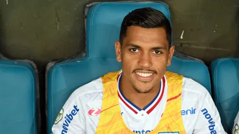 BA – SALVADOR – 13/06/2024 – BRASILEIRO A 2024, BAHIA X FORTALEZA – Pedro Rocha, jogador do Fortaleza durante partida contra o Bahia no estadio Arena Fonte Nova pelo campeonato Brasileiro A 2024. Foto: Walmir Cirne/AGIF