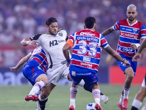 Árbitro não aplica punição pela confusão entre Fortaleza x Atlético-MG