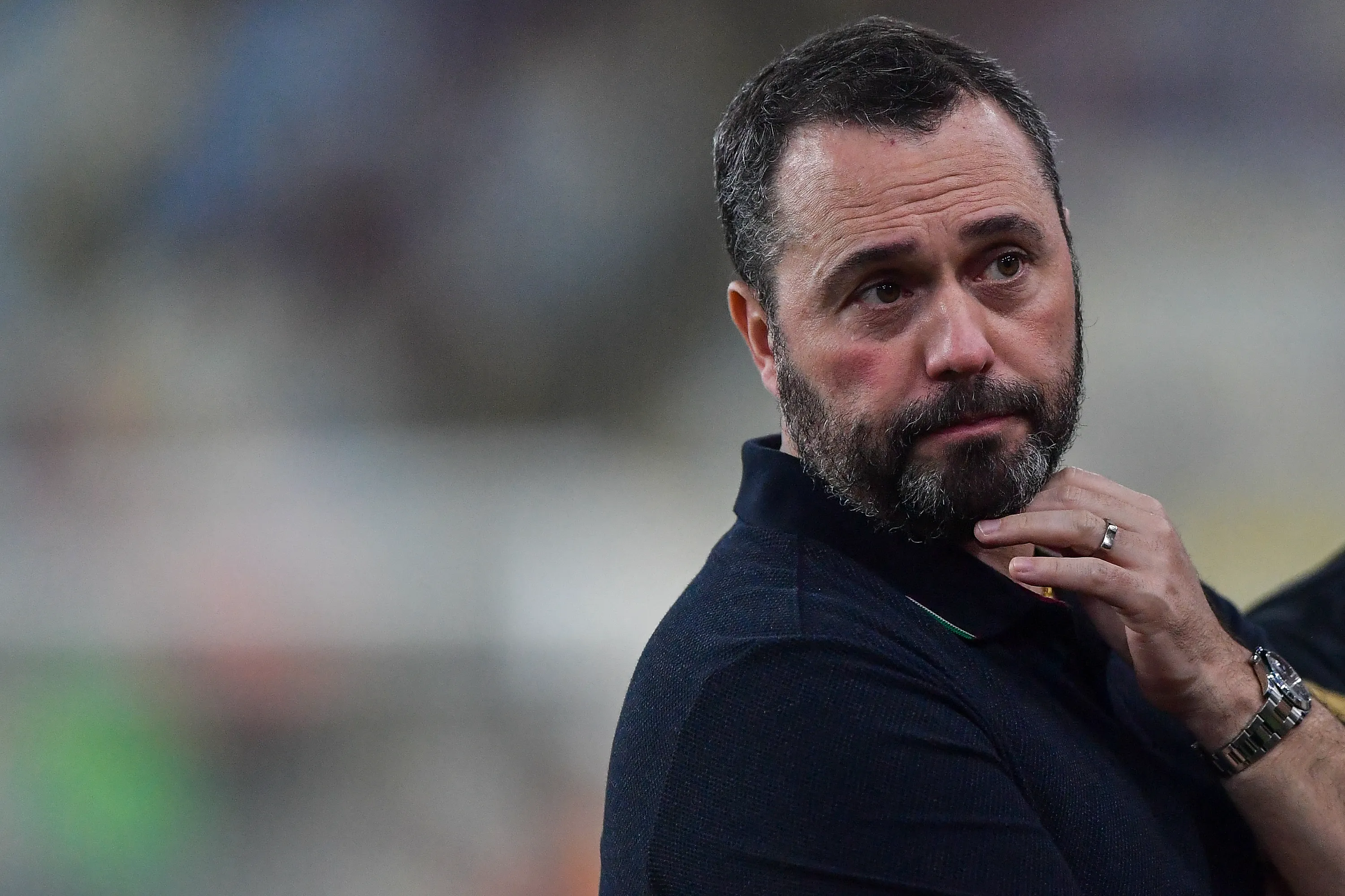 Mario Bittencourt, presidente do Fluminense, durante partida contra o Sport – Foto: Thiago Ribeiro/AGIF