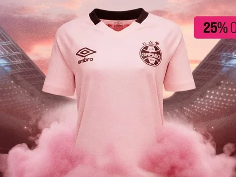 Grêmio faz promoção da camisa rosa após polêmica de Abel Braga