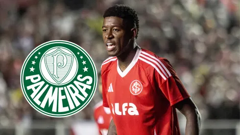 Vitão jogador do Internacional durante partida contra o Maracanã no estádio Orlando Scarpelli pelo campeonato Copa Do Brasil 2025. Foto: Lucas Gabriel Cardoso/AGIF