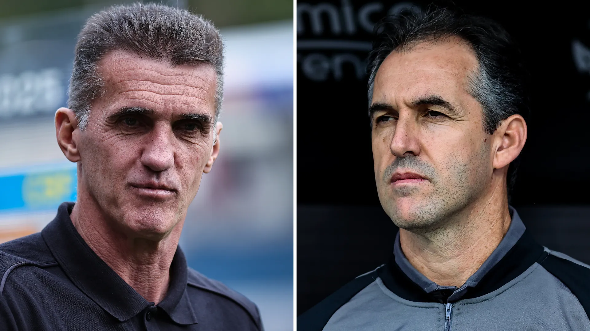 Fotos: Fabio Giannelli/AGIF – Vagner Mancini e Léo Condé, alvos do Coritiba.