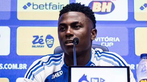 Néiser Villarreal, novo reforço do Cruzeiro. Foto: Gustavo Aleixo/Cruzeiro