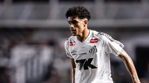 Souza, jogador do Santos. Foto: Raul Baretta/SFC